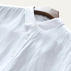 Långärmad skjorta med knappar för män-Shirts for men-Fjallbarn