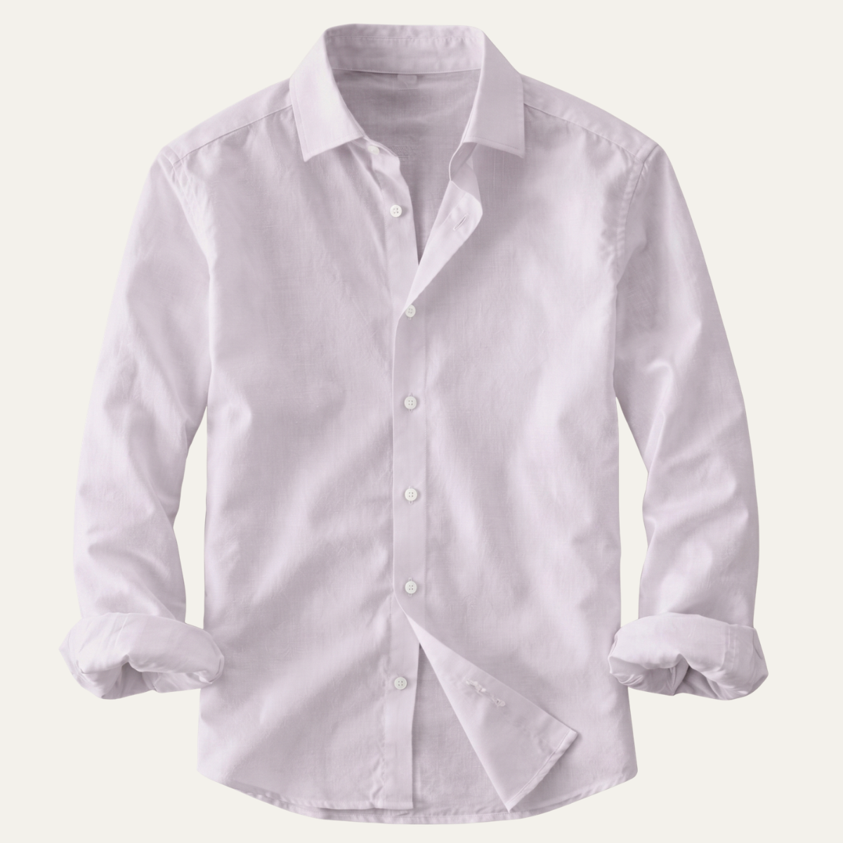 Långärmad skjorta med knappar för män-Shirts for men-Fjallbarn