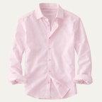 Långärmad skjorta med knappar för män-Shirts for men-Fjallbarn