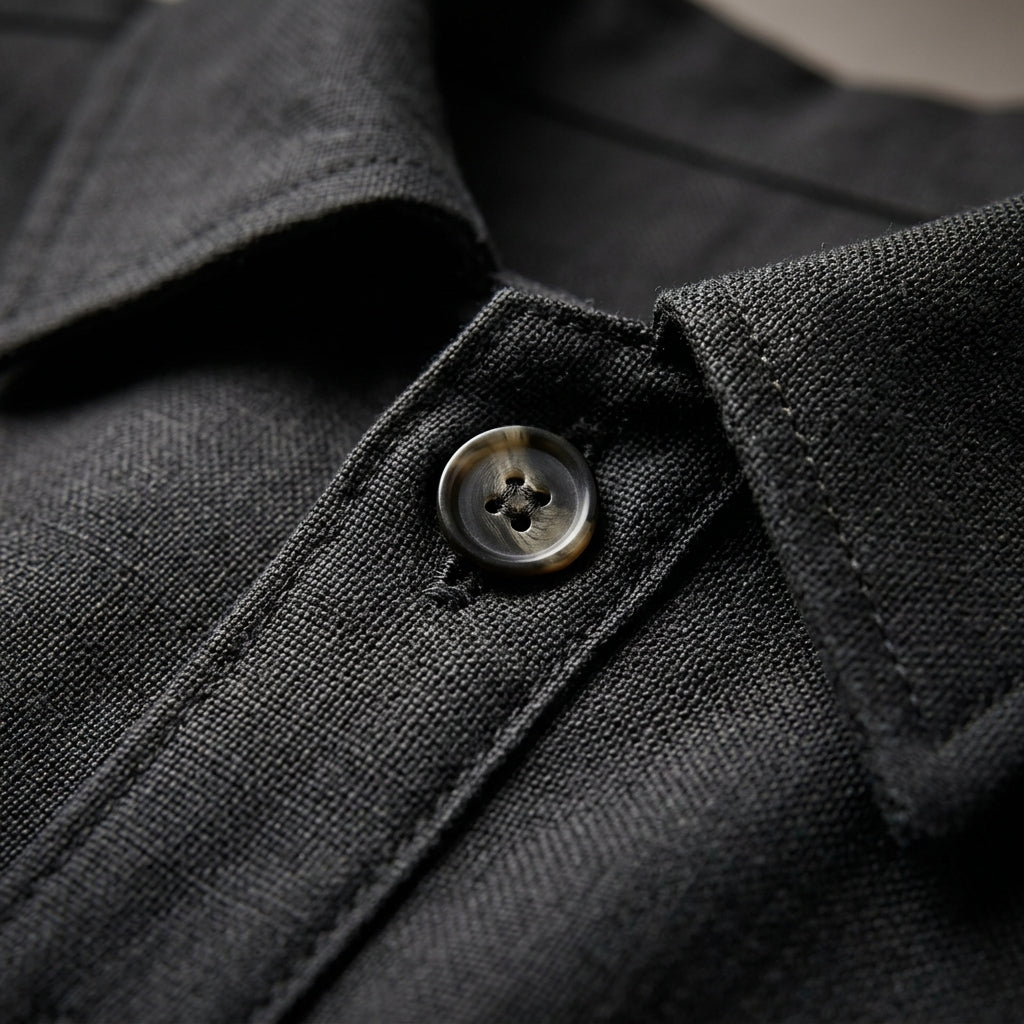 Långärmad skjorta med spetsig krage för dam-Blouses for women-Fjallbarn