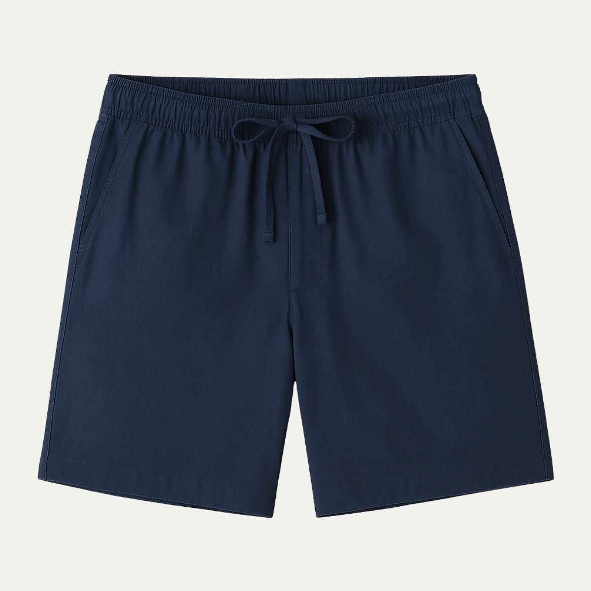 Linneshorts för herr med dragsko och resår i midjan-Shorts for men-Fjallbarn