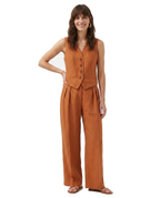Linneväst och vida byxor för dam-Sets for women-Fjallbarn