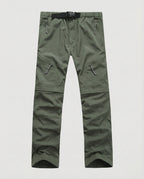 Män Cargobyxor med Dragkedjefickor och Justerbar Midjerem-Pant for Men-Fjallbarn