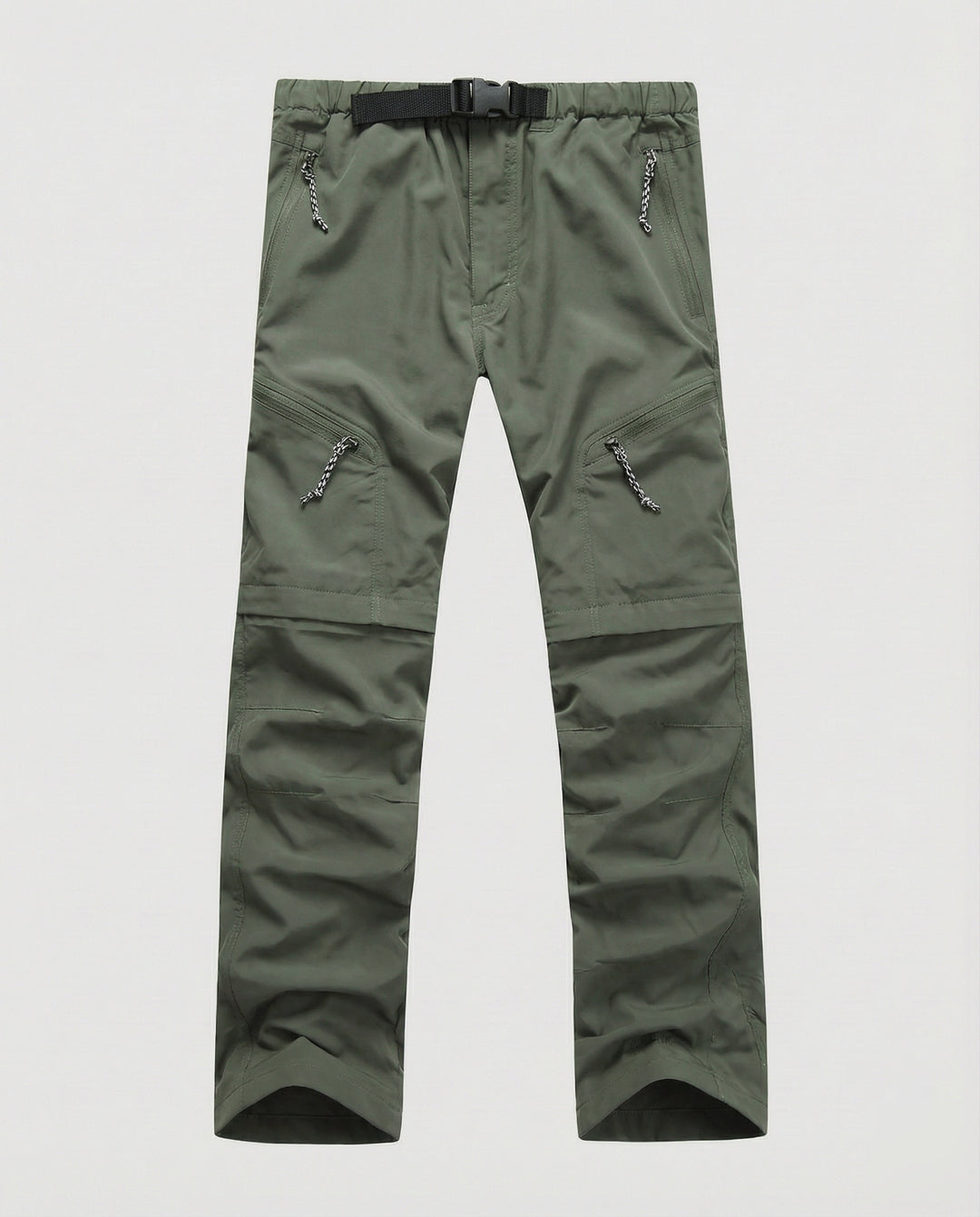 Män Cargobyxor med Dragkedjefickor och Justerbar Midjerem-Pant for Men-Fjallbarn