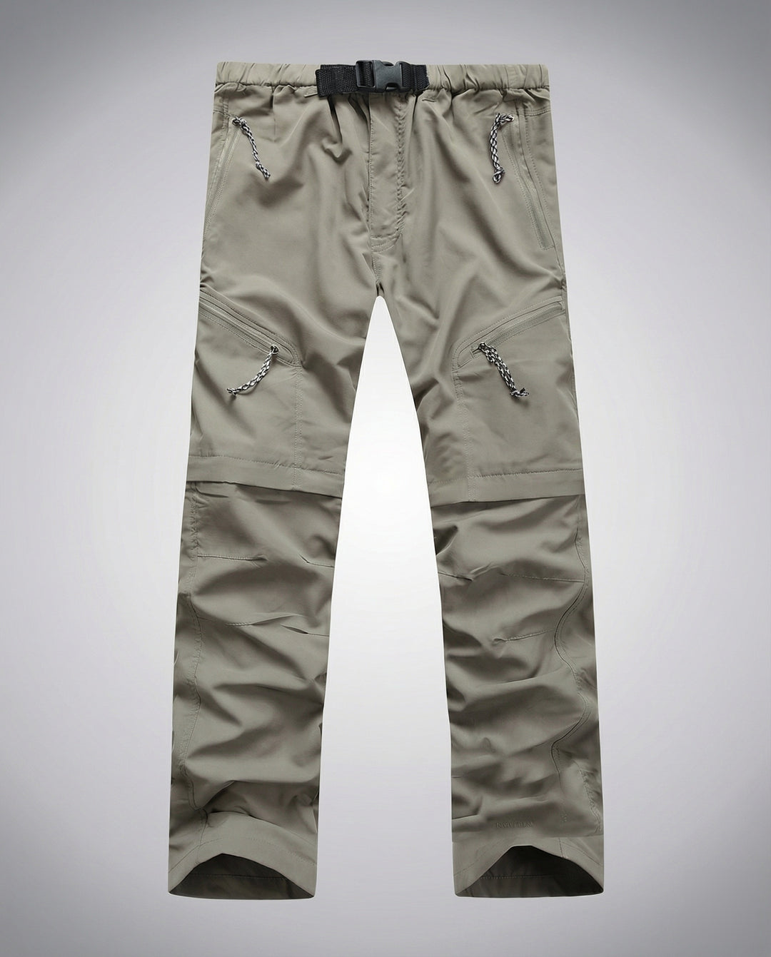 Män Cargobyxor med Dragkedjefickor och Justerbar Midjerem-Pant for Men-Fjallbarn