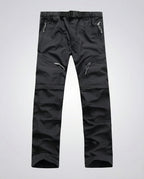 Män Cargobyxor med Dragkedjefickor och Justerbar Midjerem-Pant for Men-Fjallbarn