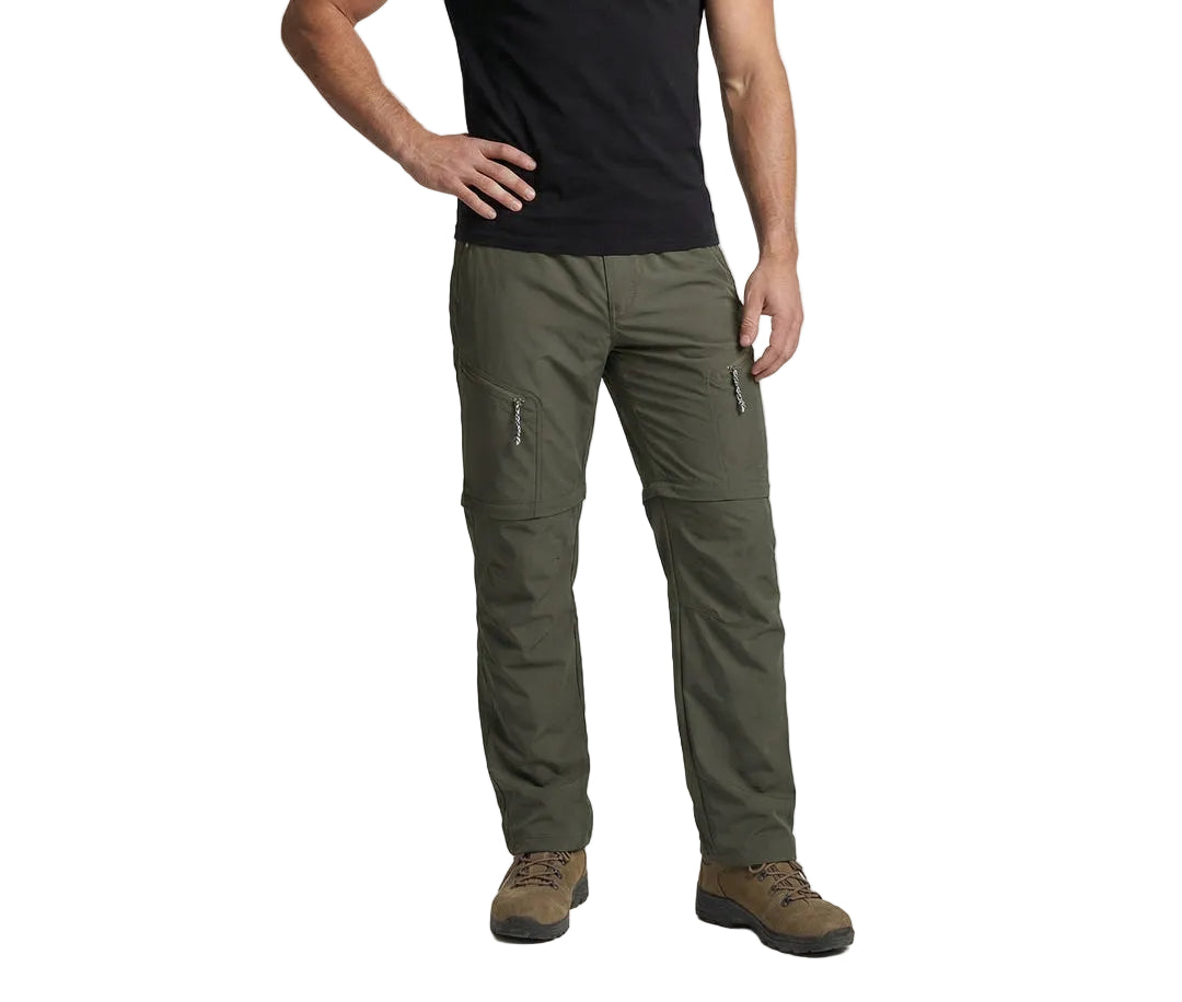 Män Cargobyxor med Dragkedjefickor och Justerbar Midjerem-Pant for Men-Fjallbarn