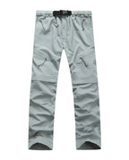 Män Cargobyxor med Dragkedjefickor och Justerbar Midjerem-Pant for Men-Fjallbarn