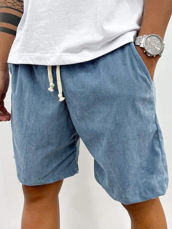 Manchester-shorts med dragsko för herr-Shorts for men-Fjallbarn