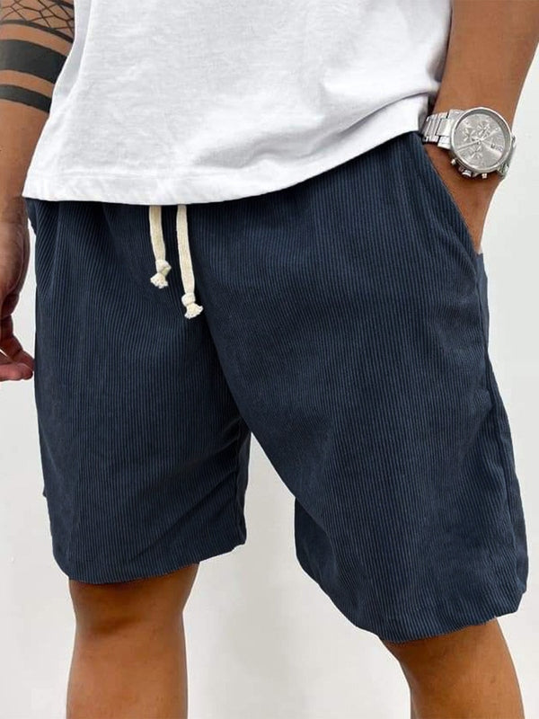 Manchester-shorts med dragsko för herr-Shorts for men-Fjallbarn