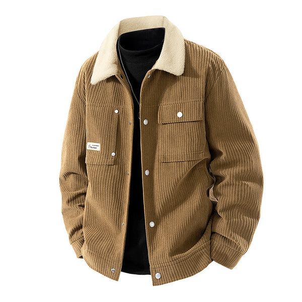 Manchesterjacka med sherpafoder för dam-Jacket for women-Fjallbarn