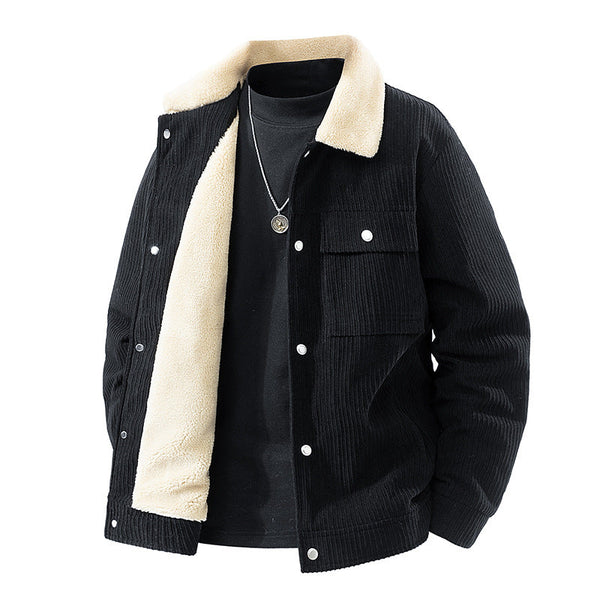 Manchesterjacka med sherpafoder för dam-Jacket for women-Fjallbarn