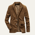 Manchesterkavaj för herr med knappstängning-Blazer for men-Fjallbarn