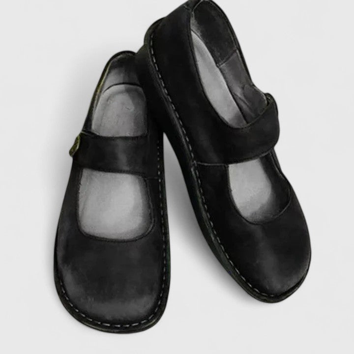 Mary Jane-ballerinaskor för dam med rem-Footwear for women-Fjallbarn