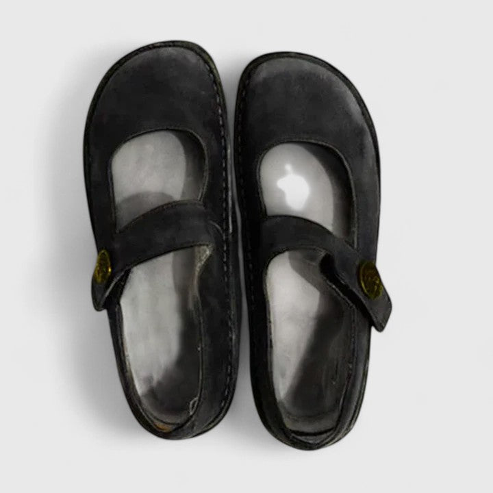 Mary Jane-ballerinaskor för dam med rem-Footwear for women-Fjallbarn