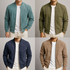 Mockajacka för män med ribbade muddar-Jackets for men-Fjallbarn