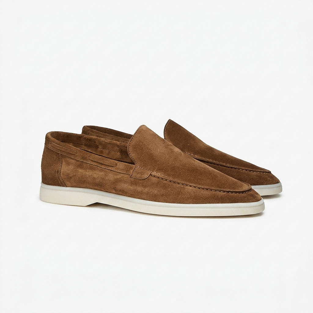 Mockaloafers med moc-toe-söm för herr-Footwear for men-Fjallbarn
