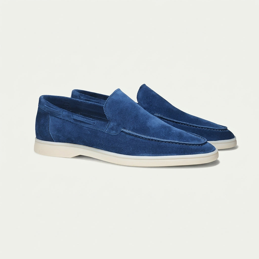 Mockaloafers med moc-toe-söm för herr-Footwear for men-Fjallbarn