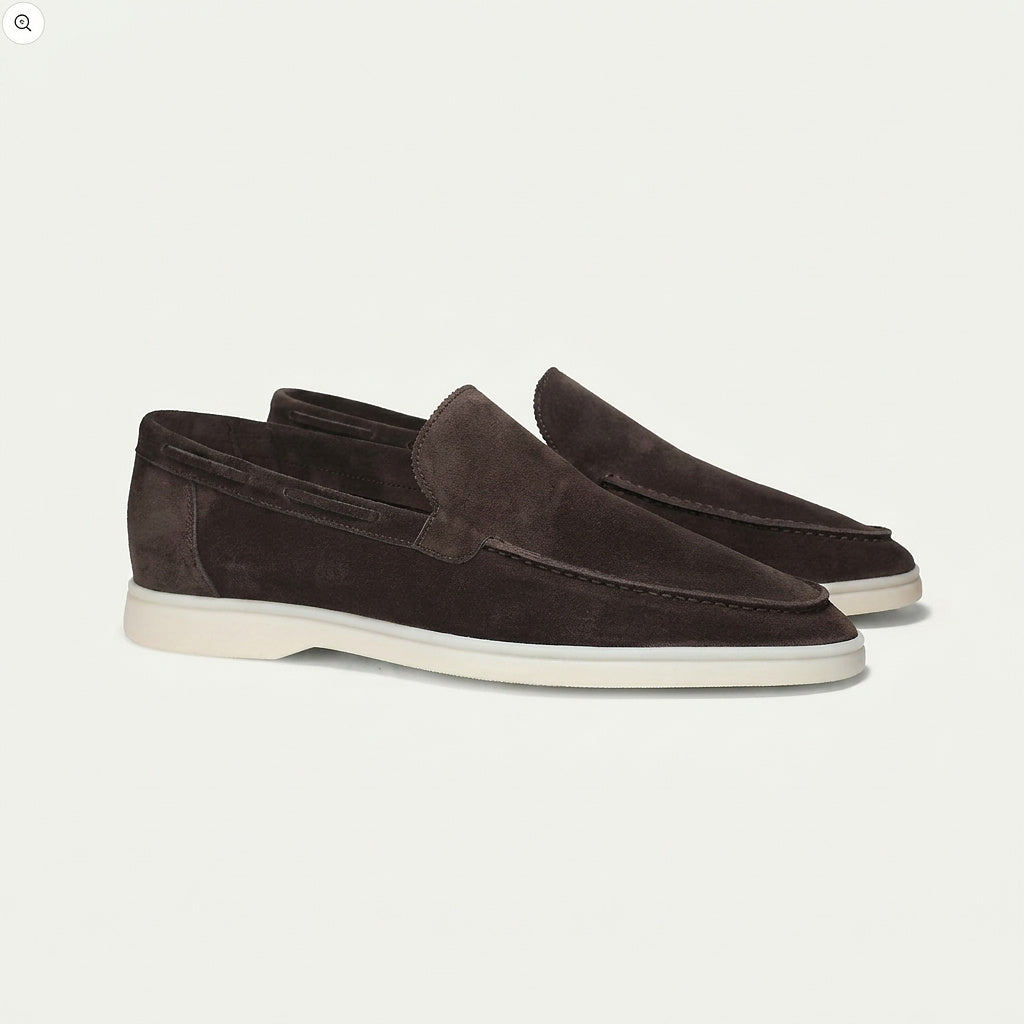 Mockaloafers med moc-toe-söm för herr-Footwear for men-Fjallbarn