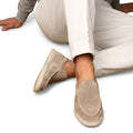 Mockaloafers med moc-toe-söm för herr-Footwear for men-Fjallbarn