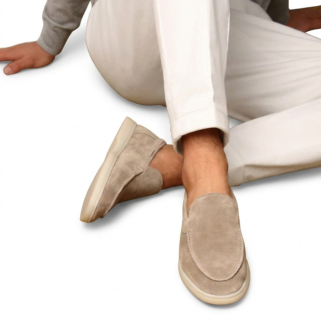 Mockaloafers med moc-toe-söm för herr-Footwear for men-Fjallbarn
