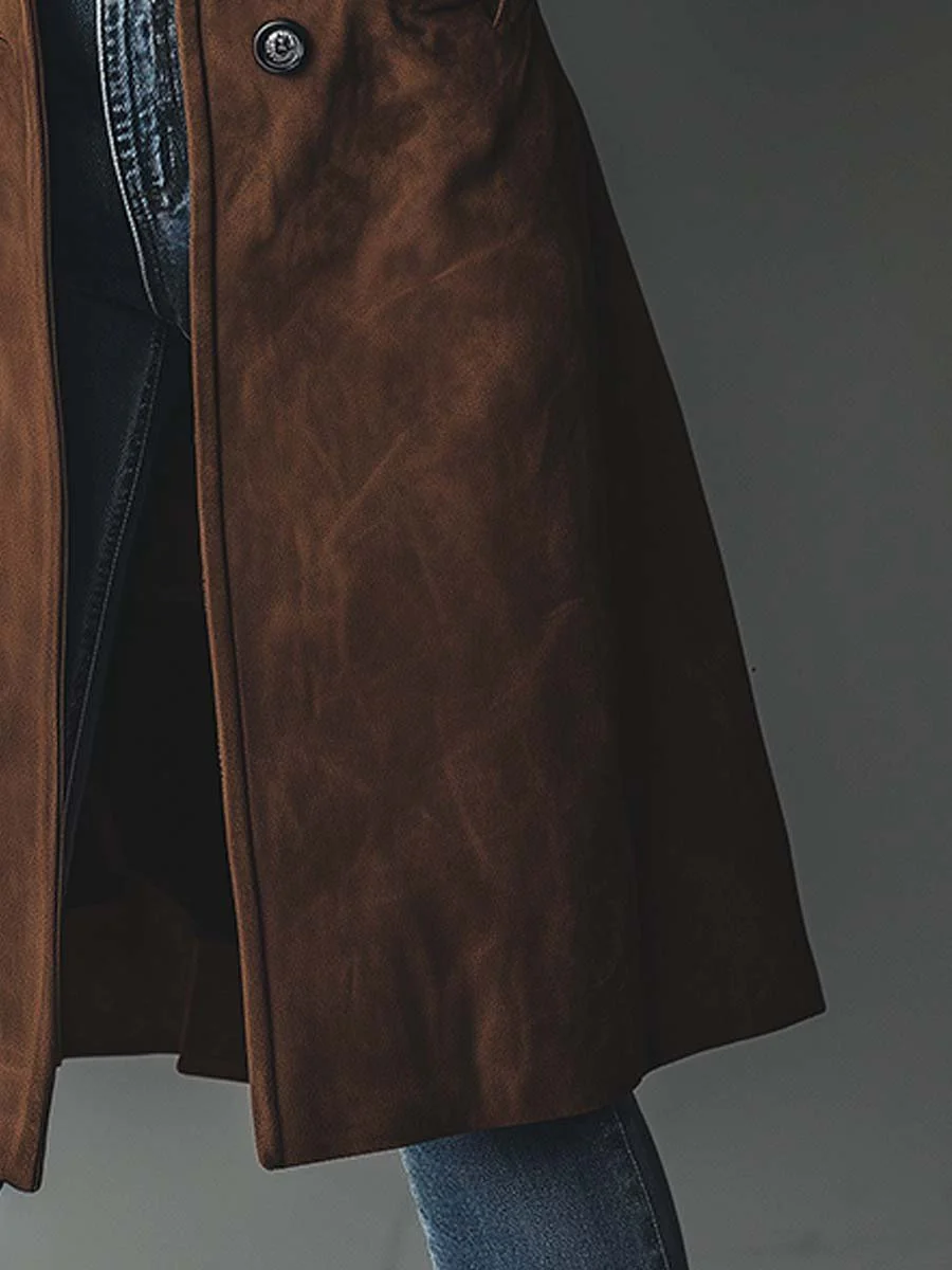 Mockarock för dam med knappar fram-Coats for women-Fjallbarn