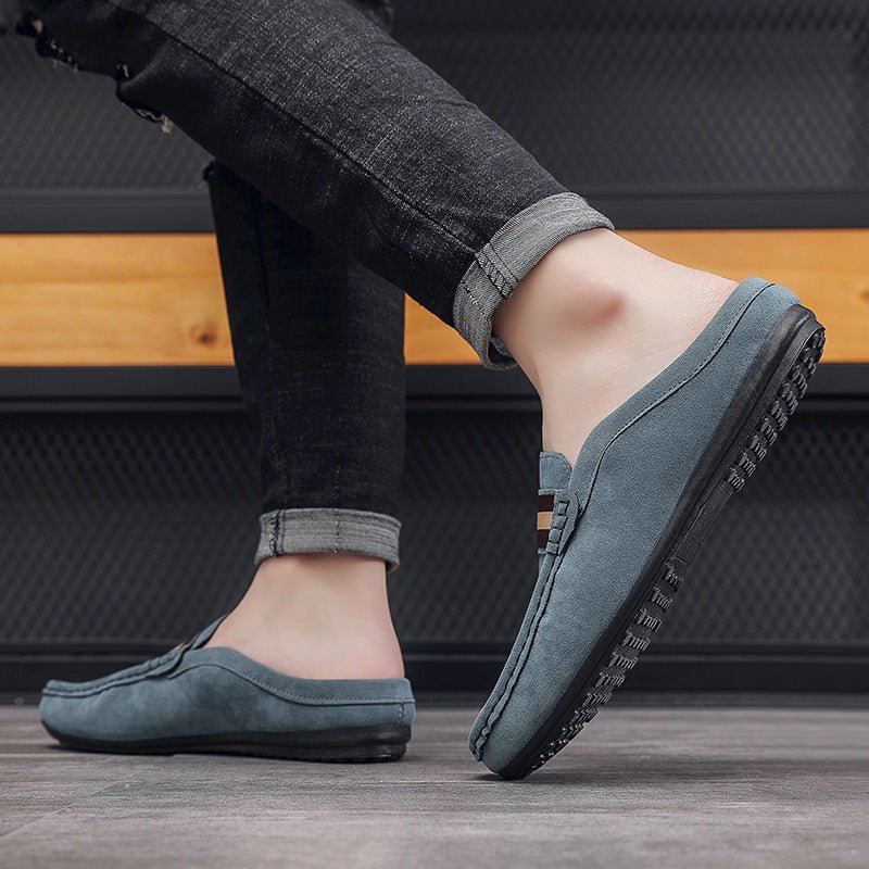 Mockasin-loafers i mocka för herrar-Footwear for men-Fjallbarn