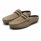Mockasin-loafers i mocka för herrar-Footwear for men-Fjallbarn