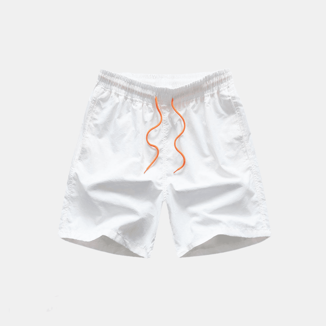 Mönstrad skjorta och shorts med dragsko för herr-Sets for Men-Fjallbarn