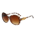 Mönstrade fjärilsglasögon för dam med metalldetaljer-Glasses for women-Fjallbarn