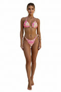 Mönstrat triangelbikiniset för dam-Swimwear for women-Fjallbarn