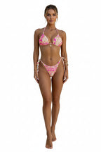 Mönstrat triangelbikiniset för dam-Swimwear for women-Fjallbarn