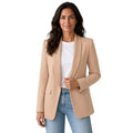 Öppen kavaj för dam med ficklock-Blazer for women-Fjallbarn