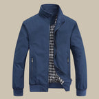 Övergångsjacka för herrar med ståkrage och dragkedja-Jackets for men-Fjallbarn