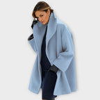 Oversize-kappa för dam med breda slag-Coats for women-Fjallbarn