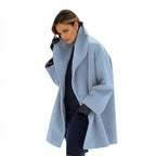 Oversize-kappa för dam med breda slag-Coats for women-Fjallbarn