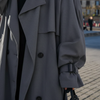 Oversized lång trenchcoat för dam-coats for women-Fjallbarn