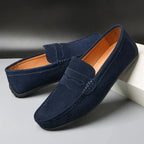 Penny-loafers i mocka för herrar-Footwear for men-Fjallbarn