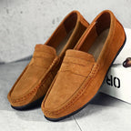 Penny-loafers i mocka för herrar-Footwear for men-Fjallbarn