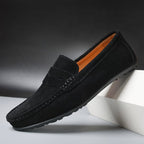 Penny-loafers i mocka för herrar-Footwear for men-Fjallbarn
