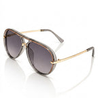 Pilotglasögon för dam med metallskalmar-Glasses for women-Fjallbarn