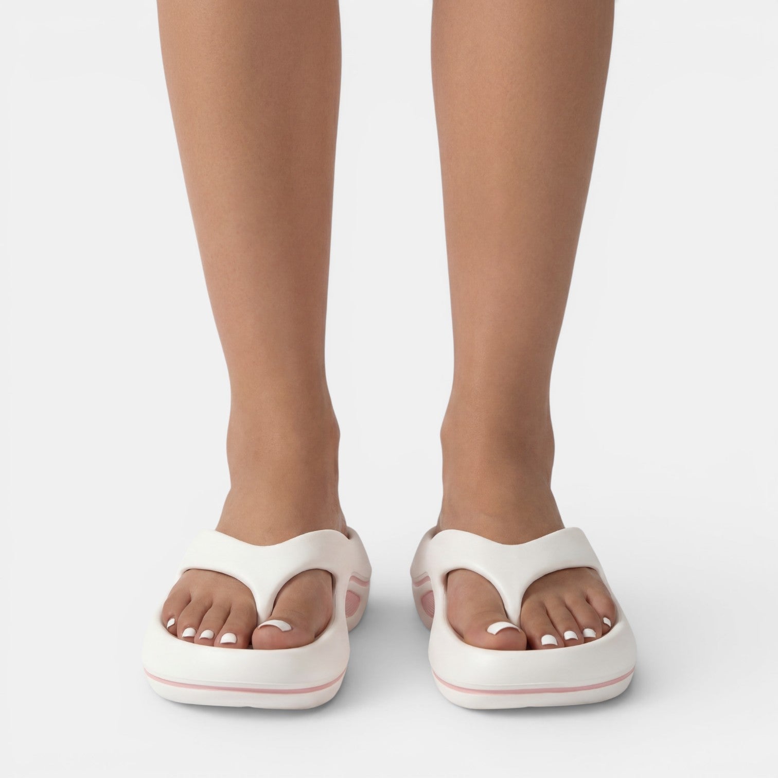 Plattform-tåsandaler för dam-Footwear for women-Fjallbarn