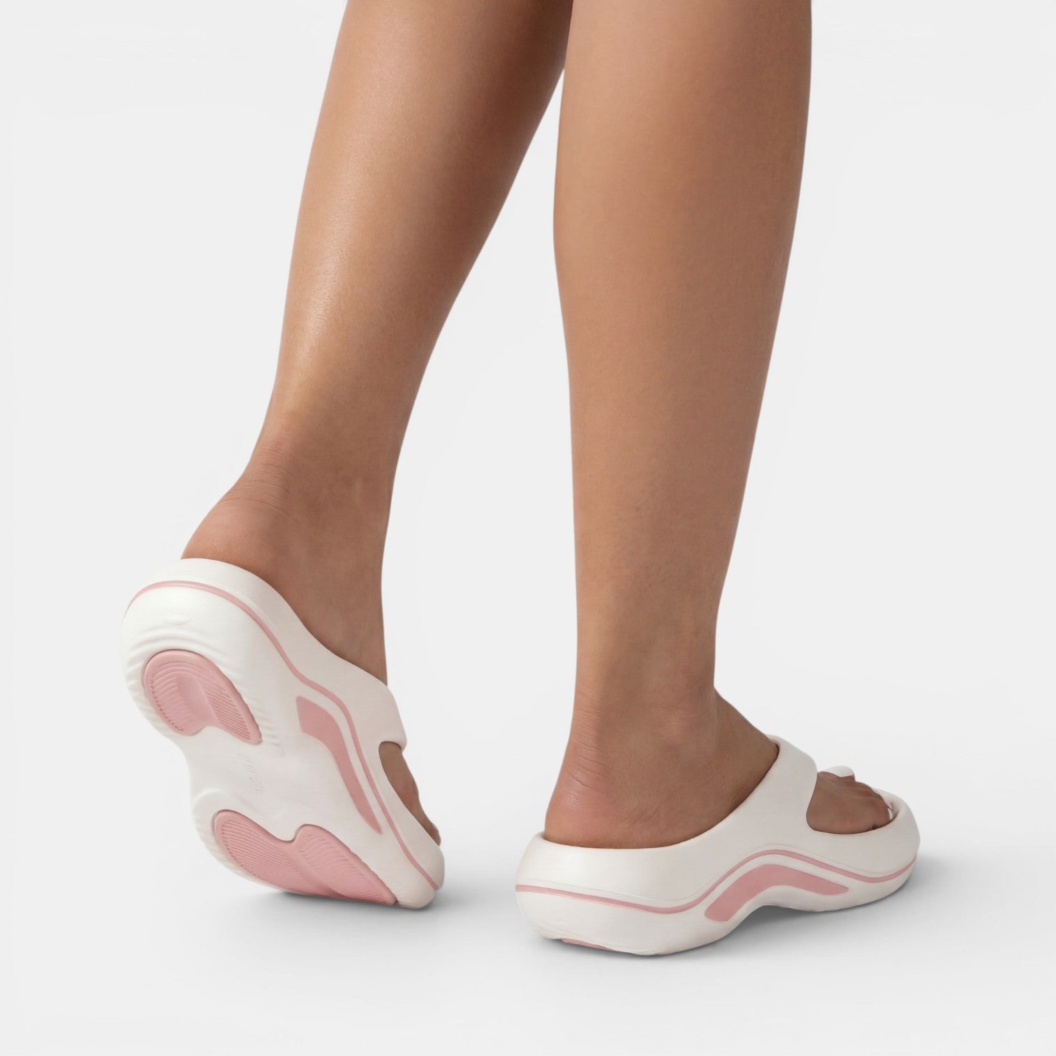 Plattform-tåsandaler för dam-Footwear for women-Fjallbarn