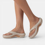 Plattform-tåsandaler för dam-Footwear for women-Fjallbarn