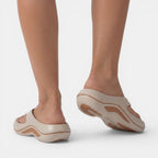 Plattform-tåsandaler för dam-Footwear for women-Fjallbarn