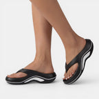 Plattform-tåsandaler för dam-Footwear for women-Fjallbarn
