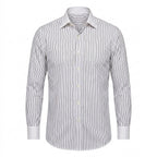 Randig långärmad skjorta för män-Shirts for men-Fjallbarn