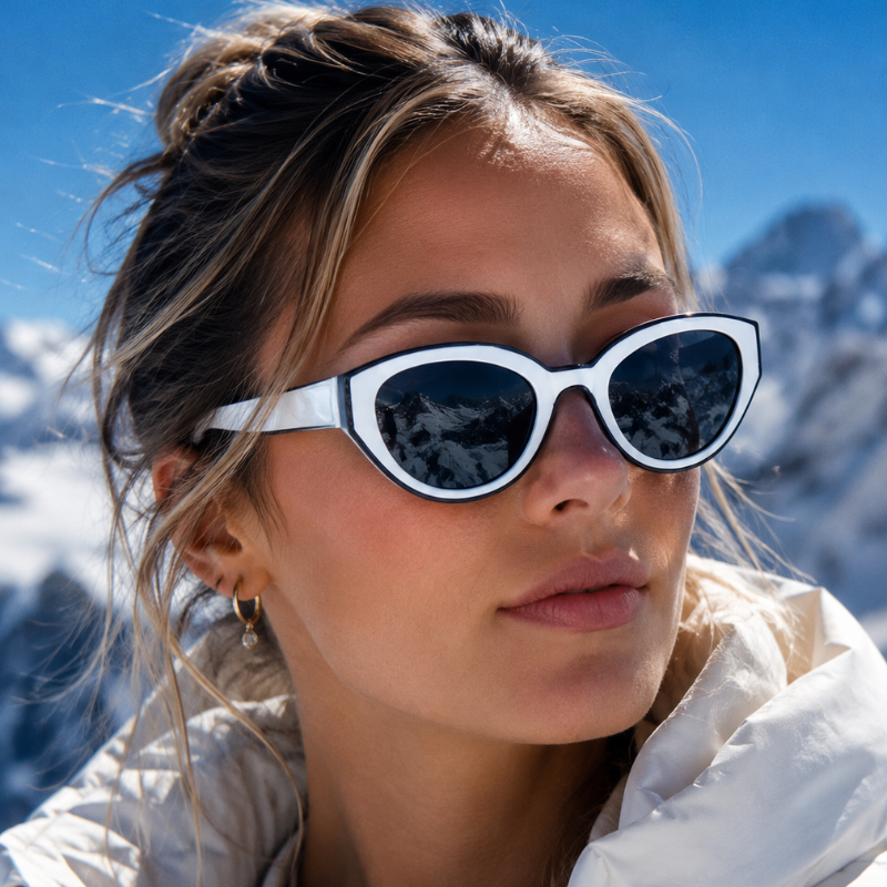 Retro Cat Eye-solglasögon för dam-Glasses for women-Fjallbarn
