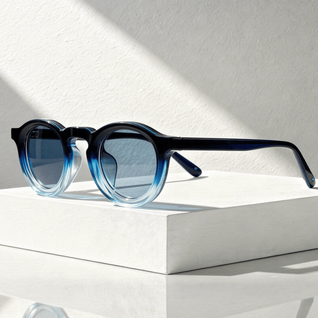 Runda solglasögon för unisex-Glasses for women-Fjallbarn