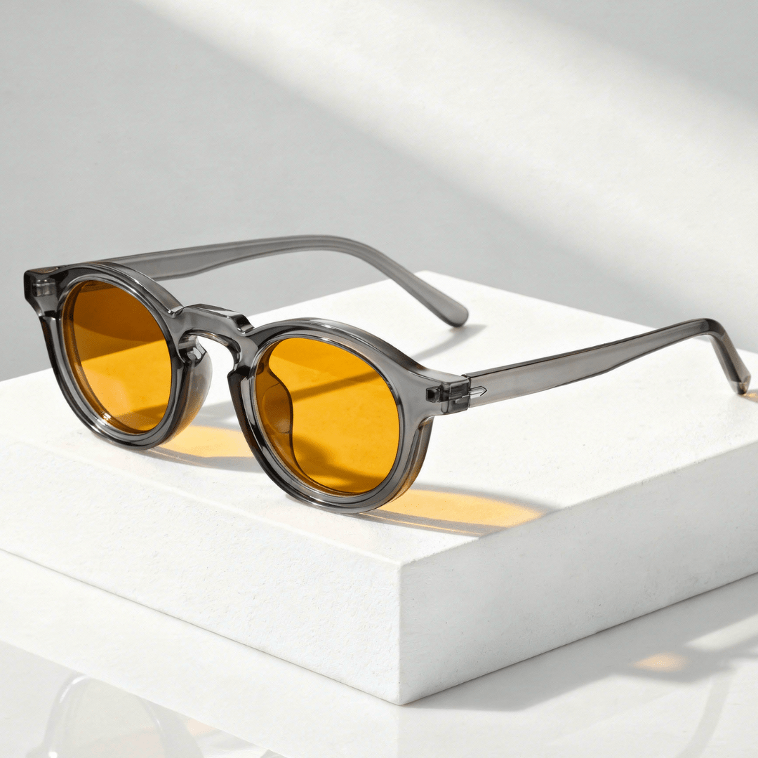 Runda solglasögon för unisex-Glasses for women-Fjallbarn